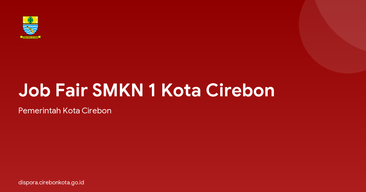 Job Fair SMKN 1 Kota Cirebon
