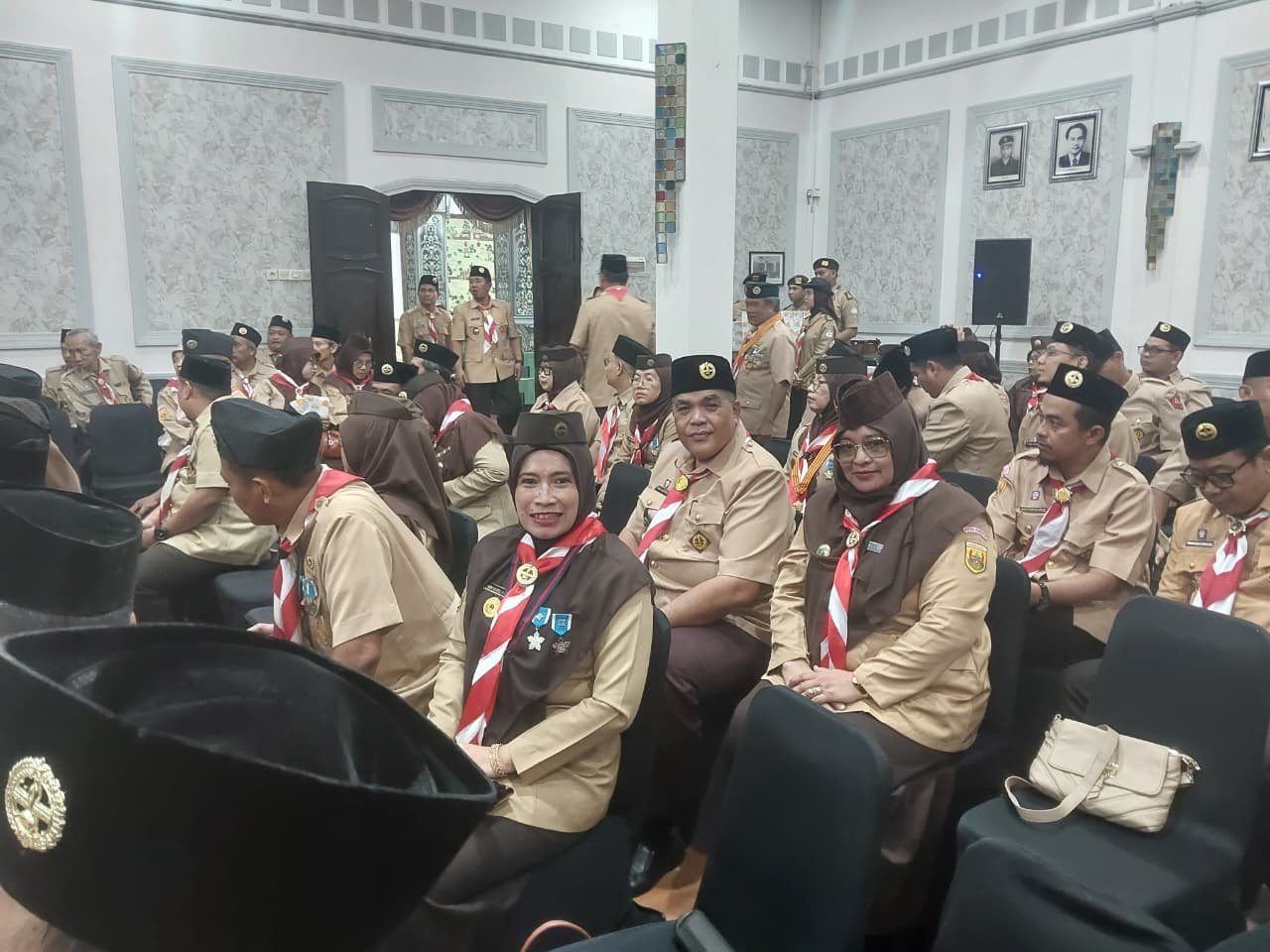 Kepala Bidang Kepemudaan DISPORA Kota Cirebon menghadiri Pelantikan Pengurus Kwartir Cabang Gerakan Pramuka Kota Cirebon