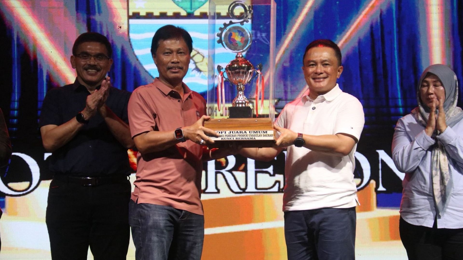 Pekan Olahraga, Seni, dan Pameran Produk Unggulan Daerah (Porsenitas) XIII KUNCI BERSAMA Cabang Olahraga Tahun 2026 dilaksanakan dengan sukses, Kota Cirebon sebagai Tuan Rumah menjadi Juara