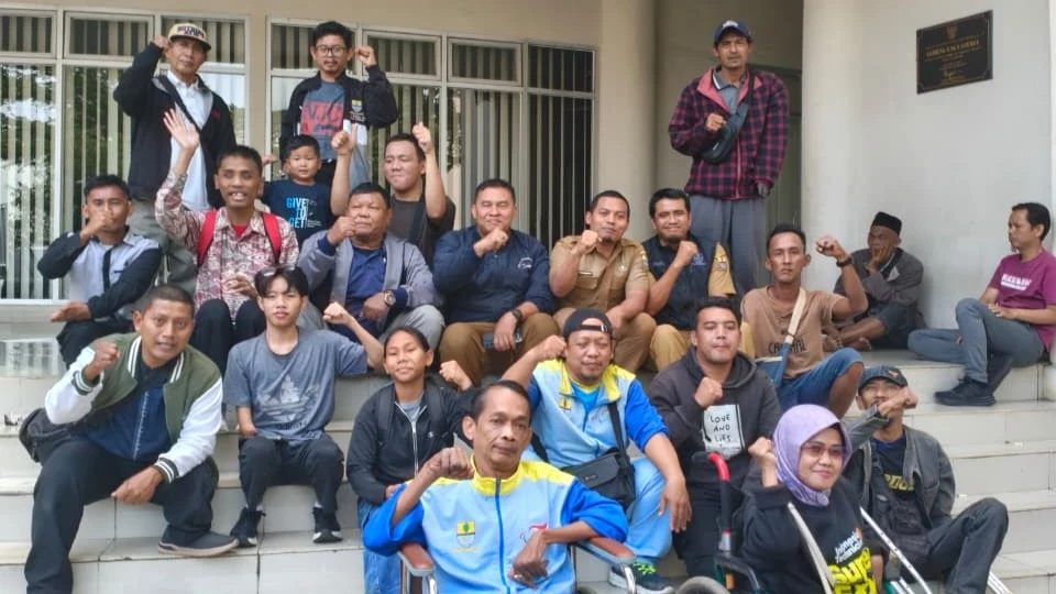 Sekretaris Dinas dan Tim Bidang Keolahragaan Dinas Pemuda dan Olahraga Kota Cirebon Hadiri Klasifikasi Atlet NPCI Kota Cirebon untuk PEPARDA Jawa Barat 2026