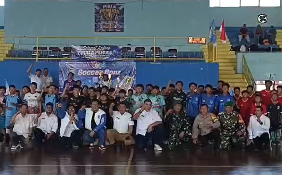 Kepala DISPORA Kota Cirebon menghadiri Piala Pemuda Turnamen Futsal Antar SD se-Kecamatan Kesambi oleh DPK KNPI Kecamatan Kesambi