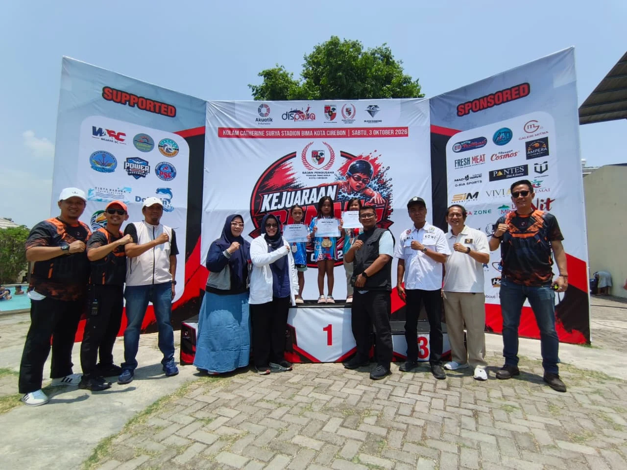 DISPORA Kota Cirebon Dukung Kejuaraan Fun Swimming Kesaktian Pancasila Tahun 2026 untuk Pembinaan Atlet Renang Pemula