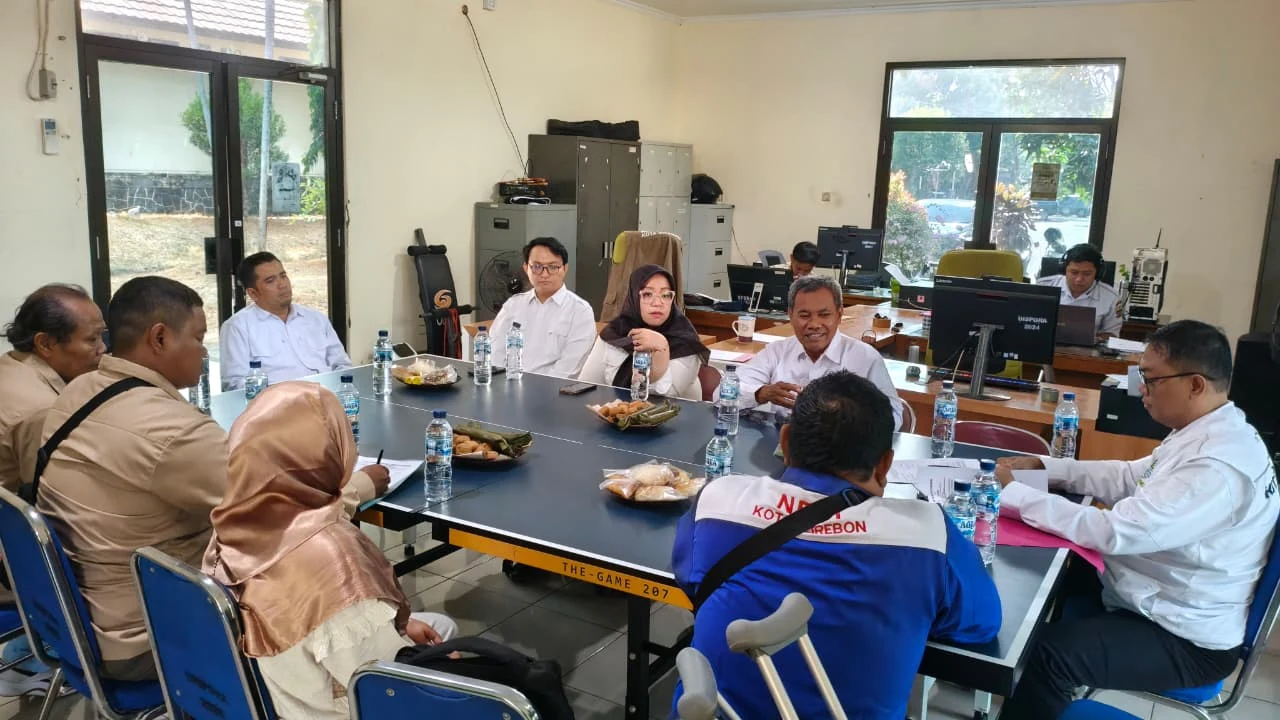 DISPORA Kota Cirebon melalui Bidang Keolahragaan Laksanakan Monitoring dan Evaluasi Hibah NPCI, KORMI, dan KONI Tahun 2026